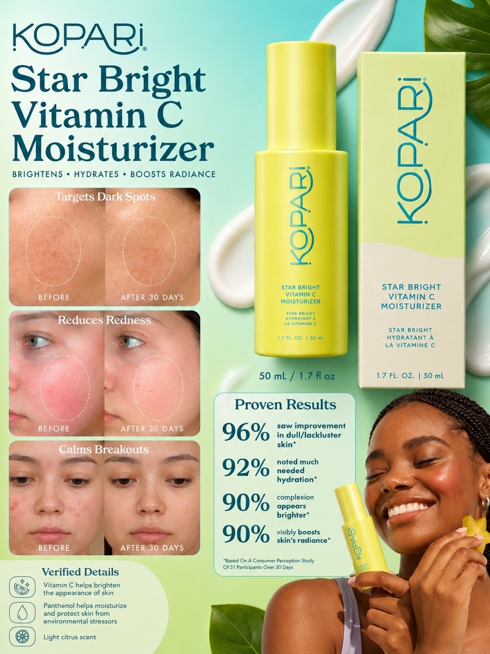Kopari Star Bright Vitamin C Moisturizer